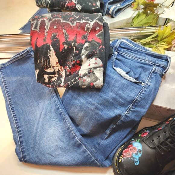 Levi's Denim - Levi's Blue Classic Mid-Rise Skinny Jeans